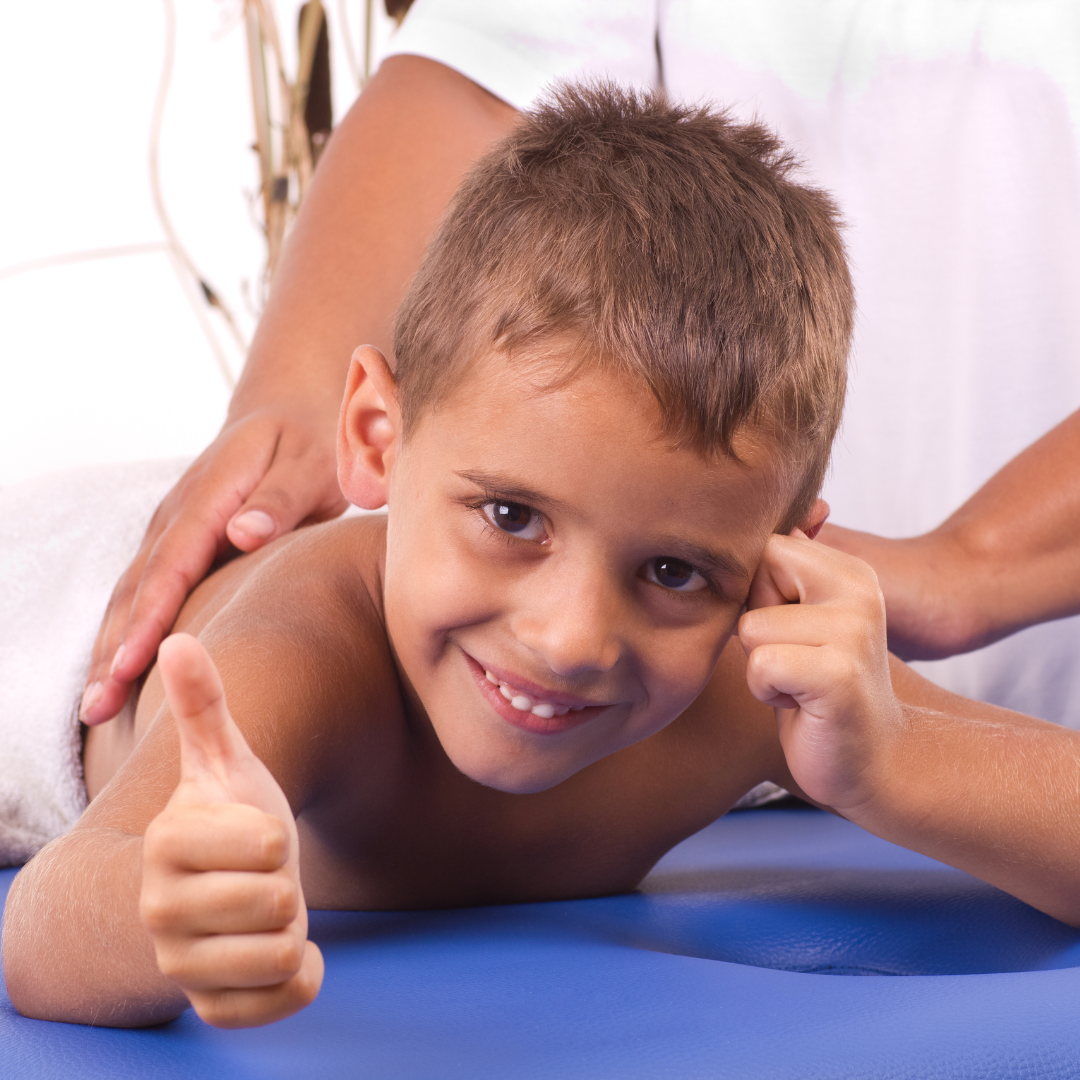 Nutellová masáž pro děti